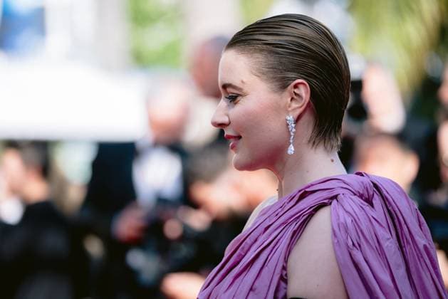 77eme Festival International du Film de Cannes Tapis rouge lamour Ouf 77th International Cannes Film Festival Red Carpet of LAmour Ouf movie 305429 2024 05 23 Alpes Maritimes Cannes France Gerwig, Greta  Copyright: xTerencexBaelenx STAR_305429_078