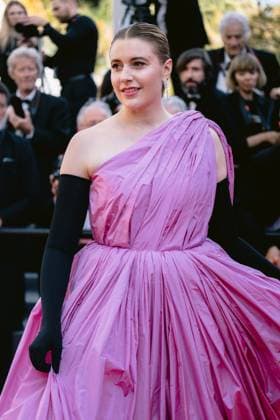 77eme Festival International du Film de Cannes Tapis rouge lamour Ouf 77th International Cannes Film Festival Red Carpet of LAmour Ouf movie 305429 2024 05 23 Alpes Maritimes Cannes France Gerwig, Greta  Copyright: xTerencexBaelenx STAR_305429_080