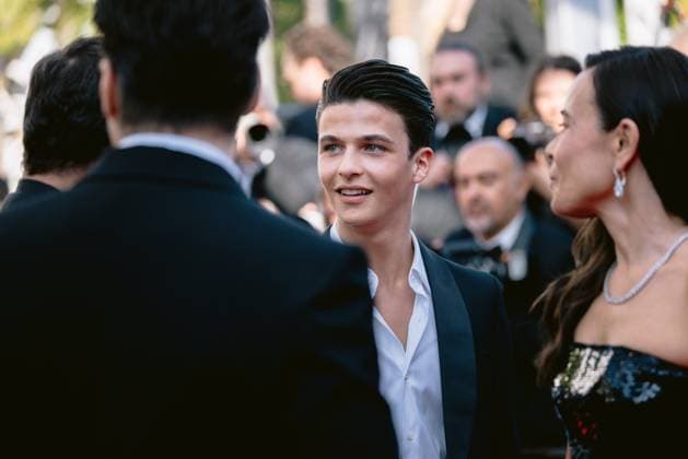 77eme Festival International du Film de Cannes Tapis rouge lamour Ouf 77th International Cannes Film Festival Red Carpet of LAmour Ouf movie 305429 2024 05 23 Alpes Maritimes Cannes France Frikah, Malik  Copyright: xTerencexBaelenx STAR_305429_111