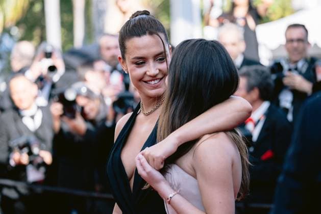 77eme Festival International du Film de Cannes Tapis rouge lamour Ouf 77th International Cannes Film Festival Red Carpet of LAmour Ouf movie 305429 2024 05 23 Alpes Maritimes Cannes France Exarchopoulos, Adele Wanecque, Mallory  Copyright: xTerencexBaelenx STAR_305429_113