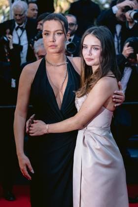 77eme Festival International du Film de Cannes Tapis rouge lamour Ouf 77th International Cannes Film Festival Red Carpet of LAmour Ouf movie 305429 2024 05 23 Alpes Maritimes Cannes France Exarchopoulos, Adele Wanecque, Mallory  Copyright: xTerencexBaelenx STAR_305429_124