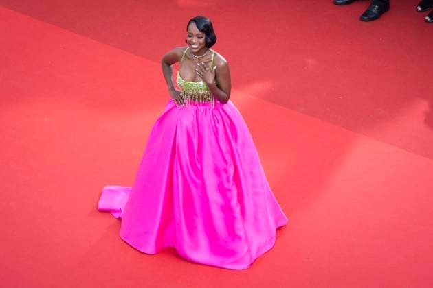 Pool MontÃ e des marches du film Â L?amour ouf Â lors du 77eme Festival International du Film de Cannes Aja Naomi King MontÃ e des marches du film Â L?amour ouf Â lors du 77eme Festival International du Film de Cannes, au Palais des Festivals Ã Cannes Le 23 mai 2024 Olivier Borde Pool Bestimage Red carpet of the movie Â Beating HeartsÂ during the 77th Cannes International Film Festival at the Palais des Festivals in Cannes, France On may 23th 2024 Cannes France  Copyright: xPoolxCannesx xBestimagexPoolxCannesx xBestimagex