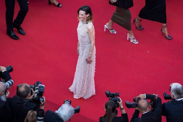 Pool MontÃ e des marches du film Â L?amour ouf Â lors du 77eme Festival International du Film de Cannes Camille Cottin MontÃ e des marches du film Â L?amour ouf Â lors du 77eme Festival International du Film de Cannes, au Palais des Festivals Ã Cannes Le 23 mai 2024 Olivier Borde Pool Bestimage Red carpet of the movie Â Beating HeartsÂ during the 77th Cannes International Film Festival at the Palais des Festivals in Cannes, France On may 23rd 2024 Cannes France  Copyright: xPoolxCannesx xBestimagexPoolxCannesx xBestimagex