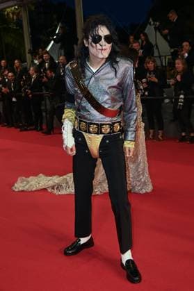 Cannes All We Imagine As Light Premiere A Michael Jackson impersonator attending the All We Imagine As Light Premiere as part of the 77th Cannes International Film Festival in Cannes, France on May 23, 2024. Photo by Aurore Marechal ABACAPRESS.COM Cannes France  Copyright: xMarechalxAurore ABACAx