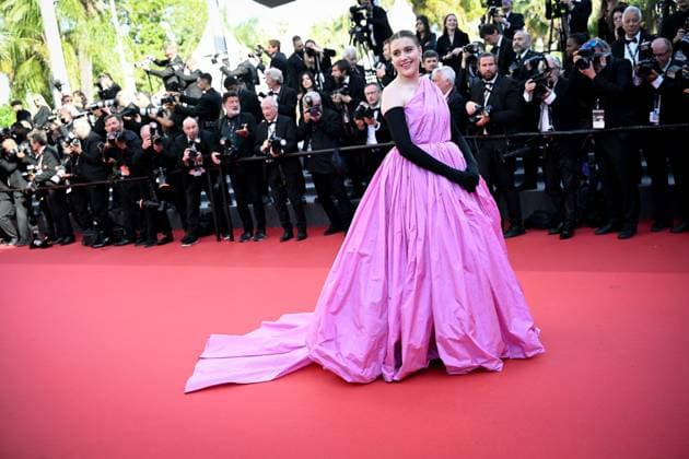 77eme Festival International du Film de Cannes Marche du film LAmour Fou Festival de Cannes 2024 77e Ã dition montee Lamour Ouf Greta Gerwig 305439 2024 05 23  Copyright: xLionelxGuericolas MPPx STAR_305439_331