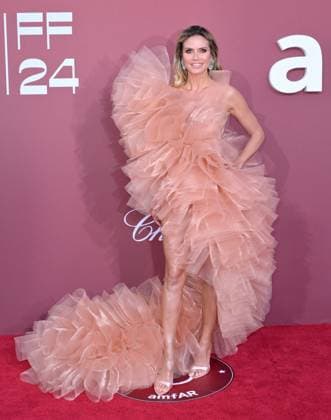 amfAR Gala Cannes 2024 - Antibes, France ANTIBES, FRANCE. May 23, 2024: Heidi Klum at the 30th amfAR Gala Cannes at the Hotel du Cap d Antibes. Picture: Paul Smith Featureflash Antibes France  Copyright: xPaulxSmithx xFeatureflashx