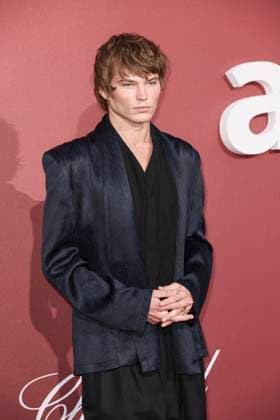 Cannes - amfAR Gala Jordan Barrett attends the amfAR Cannes Gala 30th edition presented by Chopard and Red Sea International Film Festival at Hotel du Cap-Eden-Roc on May 23, 2024 in Cap d Antibes, France. Photo by Marco Piovanotto ABACAPRESS.COM Cap d Antibes France  Copyright: xPiovanottoxMarco ABACAx