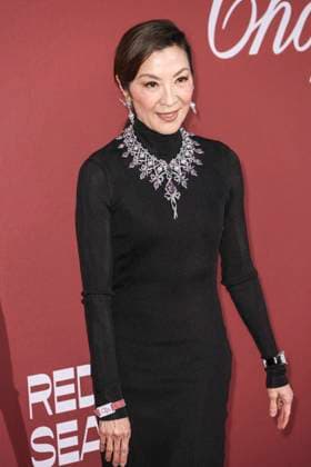Cannes - amfAR Gala Michelle Yeoh attends the amfAR Cannes Gala 30th edition presented by Chopard and Red Sea International Film Festival at Hotel du Cap-Eden-Roc on May 23, 2024 in Cap d Antibes, France. Photo by Marco Piovanotto ABACAPRESS.COM Cap d Antibes France  Copyright: xPiovanottoxMarco ABACAx