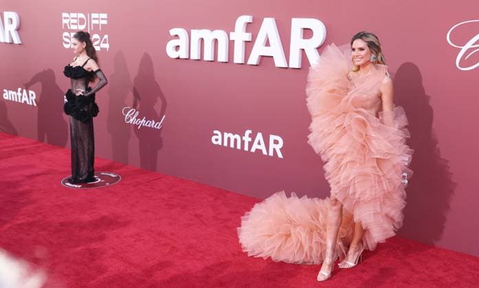 May 23, 2024, Cannes, France: Leni Olumi Klum and Heidi Klum attends the amfAR Cannes Gala 30th edition Presented by Chopard and Red Sea International Film Festival at Hotel du Cap-Eden-Roc on May 23, 2024 in Cap d Antibes, France.. Phoro: imageSPACE Cannes France - ZUMAs181 20240523_zea_s181_083 Copyright: xDGPx
