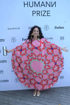 Remise du prix Human Prize dans le cadre de la semaine du cinÃ ma positif lors du 77eme Festival International du Film de Cannes Golshifteh Farahani Remise du prix Human Prize dans le cadre de la semaine du cinÃ ma positif lors du 77eme Festival International du Film de Cannes le 23 mai 2024 Rachid Bellak Bestimage Presentation of the Human Prize as part of the positive cinema week during the 77th Cannes International Film Festival on May 23, 2024 Rachid Bellak Bestimage Cannes France  Copyright: xRACHIDxBELLAKx xBESTIMAGExRACHIDxBELLAKx xBESTIMAGEx