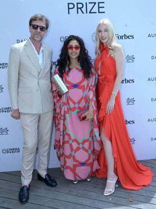 Remise du prix Human Prize dans le cadre de la semaine du cinÃ ma positif lors du 77eme Festival International du Film de Cannes Dominique Busso, Golshifteh Farahani, guest Remise du prix Human Prize dans le cadre de la semaine du cinÃ ma positif lors du 77eme Festival International du Film de Cannes le 23 mai 2024 Rachid Bellak Bestimage Presentation of the Human Prize as part of the positive cinema week during the 77th Cannes International Film Festival on May 23, 2024 Rachid Bellak Bestimage Cannes France  Copyright: xRACHIDxBELLAKx xBESTIMAGExRACHIDxBELLAKx xBESTIMAGEx