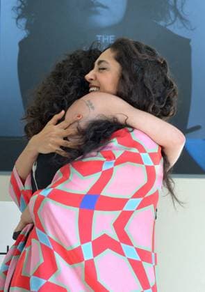 Remise du prix Human Prize dans le cadre de la semaine du cinÃ ma positif lors du 77eme Festival International du Film de Cannes Barbara Pravi, Golshifteh Farahani Remise du prix Human Prize dans le cadre de la semaine du cinÃ ma positif lors du 77eme Festival International du Film de Cannes le 23 mai 2024 Rachid Bellak Bestimage Presentation of the Human Prize as part of the positive cinema week during the 77th Cannes International Film Festival on May 23, 2024 Rachid Bellak Bestimage Cannes France  Copyright: xRACHIDxBELLAKx xBESTIMAGExRACHIDxBELLAKx xBESTIMAGEx