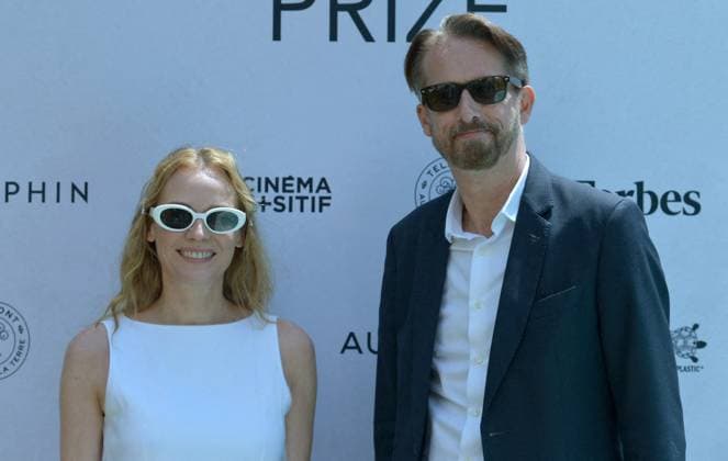 Remise du prix Human Prize dans le cadre de la semaine du cinÃ ma positif lors du 77eme Festival International du Film de Cannes Diane Kruger, Sam Bobino Remise du prix Human Prize dans le cadre de la semaine du cinÃ ma positif lors du 77eme Festival International du Film de Cannes le 23 mai 2024 Rachid Bellak Bestimage Presentation of the Human Prize as part of the positive cinema week during the 77th Cannes International Film Festival on May 23, 2024 Rachid Bellak Bestimage Cannes France  Copyright: xRACHIDxBELLAKx xBESTIMAGExRACHIDxBELLAKx xBESTIMAGEx