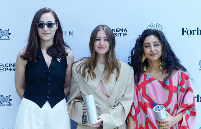 Remise du prix Human Prize dans le cadre de la semaine du cinÃ ma positif lors du 77eme Festival International du Film de Cannes guest, Camille Etienne, Golshifteh Farahani Remise du prix Human Prize dans le cadre de la semaine du cinÃ ma positif lors du 77eme Festival International du Film de Cannes le 23 mai 2024 Rachid Bellak Bestimage Presentation of the Human Prize as part of the positive cinema week during the 77th Cannes International Film Festival on May 23, 2024 Rachid Bellak Bestimage Cannes France  Copyright: xRACHIDxBELLAKx xBESTIMAGExRACHIDxBELLAKx xBESTIMAGEx
