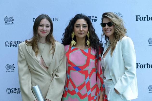 Remise du prix Human Prize dans le cadre de la semaine du cinÃ ma positif lors du 77eme Festival International du Film de Cannes Camille Etienne, Golshifteh Farahani, guest Remise du prix Human Prize dans le cadre de la semaine du cinÃ ma positif lors du 77eme Festival International du Film de Cannes le 23 mai 2024 Rachid Bellak Bestimage Presentation of the Human Prize as part of the positive cinema week during the 77th Cannes International Film Festival on May 23, 2024 Rachid Bellak Bestimage Cannes France  Copyright: xRACHIDxBELLAKx xBESTIMAGExRACHIDxBELLAKx xBESTIMAGEx