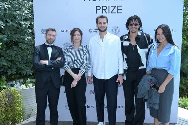 Remise du prix Human Prize dans le cadre de la semaine du cinÃ ma positif lors du 77eme Festival International du Film de Cannes guest Remise du prix Human Prize dans le cadre de la semaine du cinÃ ma positif lors du 77eme Festival International du Film de Cannes le 23 mai 2024 Rachid Bellak Bestimage Presentation of the Human Prize as part of the positive cinema week during the 77th Cannes International Film Festival on May 23, 2024 Rachid Bellak Bestimage Cannes France  Copyright: xRACHIDxBELLAKx xBESTIMAGExRACHIDxBELLAKx xBESTIMAGEx