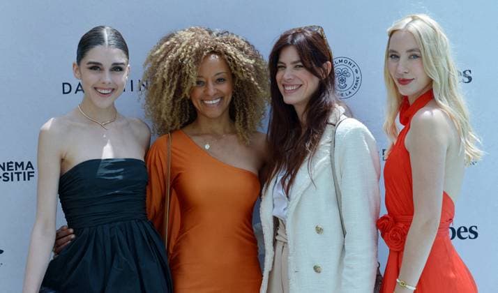 Remise du prix Human Prize dans le cadre de la semaine du cinÃ ma positif lors du 77eme Festival International du Film de Cannes guest Remise du prix Human Prize dans le cadre de la semaine du cinÃ ma positif lors du 77eme Festival International du Film de Cannes le 23 mai 2024 Rachid Bellak Bestimage Presentation of the Human Prize as part of the positive cinema week during the 77th Cannes International Film Festival on May 23, 2024 Rachid Bellak Bestimage Cannes France  Copyright: xRACHIDxBELLAKx xBESTIMAGExRACHIDxBELLAKx xBESTIMAGEx