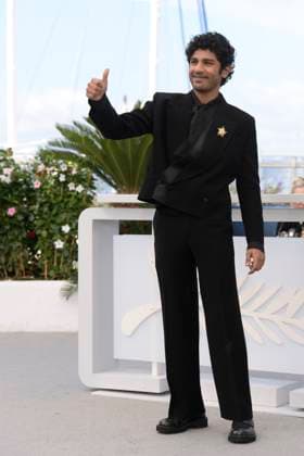 CANNES, FRANCE MAY 24 G D Hridhu HAROON, actor, during the photocall of the film All we imagine as light in competition at the 77th Cannes Film Festival at the Palais des Festivals on May 24, 2024 in Cannes, France CINEMA 77eme Festival de Cannes Photocall 24 05 2024 ValentinaClaret Panoramic 