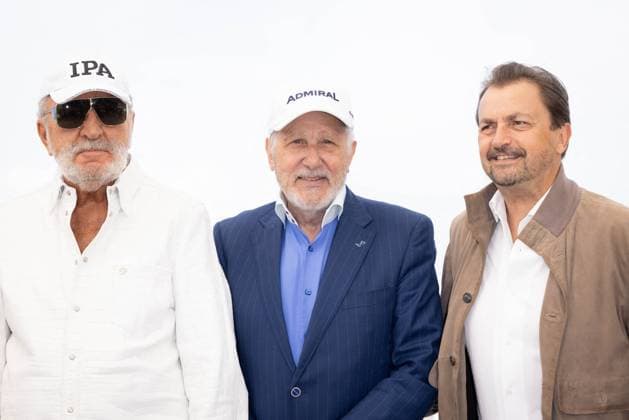 Cannes - Nasty - More than Just Tennis Photocall Ion Tiriac, Ilie Nastase and Henri Leconte attend the Nasty - More than Just Tennis Photocall at the 77th annual Cannes Film Festival at Palais des Festivals on May 24, 2024 in Cannes, France. Photo by Shootpix ABACAPRESS.COM Cannes France  Copyright: xShootpix ABACAx
