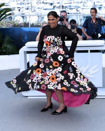 Cannes, France: Cannes, 77th Cannes Film Festival 2024 Photocall film All We Imagine As Light In the photo: Chhaya Kadam Cannes France  - ZUMAp169 20240524_zea_p169_494 Copyright: xAlbertoxTerenghix