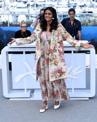 Cannes, France: Cannes, 77th Cannes Film Festival 2024 Photocall film All We Imagine As Light In the photo: Kani Kusruti Cannes France  - ZUMAp169 20240524_zea_p169_487 Copyright: xAlbertoxTerenghix