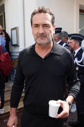 Cannes - Gilles Lellouche At The Martinez Gilles Lellouche is spotted at Hotel Martinez during 77th Film Festival of Cannes, on May 24, 2024 in Cannes, France. Photo by Marco Piovanotto ABACAPRESS.COM Cannes France  Copyright: xPiovanottoxMarco ABACAx