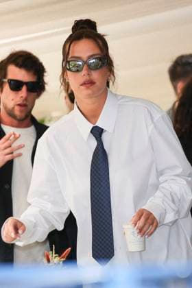 Cannes - Adele Exarchopoulos At The Martinez Adele Exarchopoulos is spotted at Hotel Martinez during 77th Film Festival of Cannes, on May 24, 2024 in Cannes, France. Photo by Marco Piovanotto ABACAPRESS.COM Cannes France  Copyright: xPiovanottoxMarco ABACAx