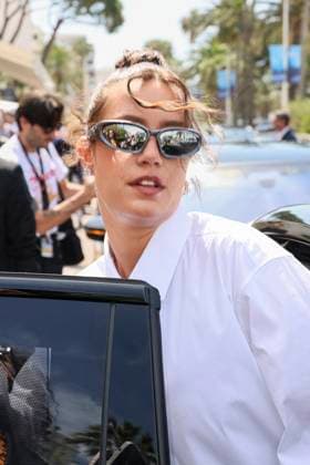 Cannes - Adele Exarchopoulos At The Martinez Adele Exarchopoulos is spotted at Hotel Martinez during 77th Film Festival of Cannes, on May 24, 2024 in Cannes, France. Photo by Marco Piovanotto ABACAPRESS.COM Cannes France  Copyright: xPiovanottoxMarco ABACAx