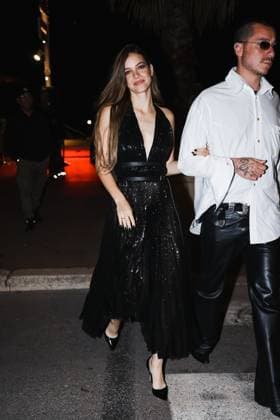 Milan, Italy: Cannes, Arrivals at the Michael Kors Party during the Festival de Cannes. Pictured: Barbara Palvin arrives Michael Kors party Milan Italy  - ZUMAp169 20240524_zea_p169_551 Copyright: xAlessandroxBremecx