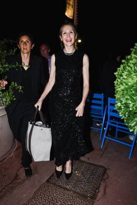 Milan, Italy: Cannes, Arrivals at the Michael Kors Party during the Festival de Cannes. Pictured: Kelly Rutherford arrives Michael Kors party Milan Italy  - ZUMAp169 20240524_zea_p169_561 Copyright: xAlessandroxBremecx