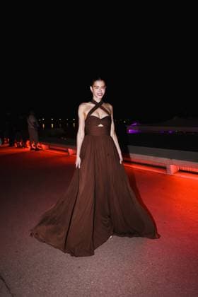 Milan, Italy: Cannes, Arrivals at the Michael Kors Party during the Festival de Cannes. In the photo: Lea Elui arrives Michael Kors party Milan Italy  - ZUMAp169 20240524_zea_p169_564 Copyright: xAlessandroxBremecx
