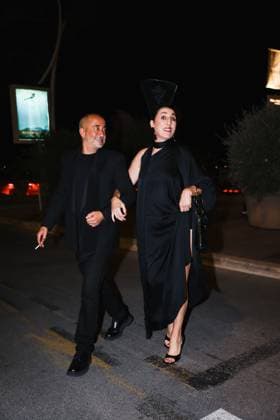 Milan, Italy: Cannes, Arrivals at the Michael Kors Party during the Festival de Cannes. Pictured: Rossy de Palma arrives Michael Kors party Milan Italy  - ZUMAp169 20240524_zea_p169_574 Copyright: xAlessandroxBremecx