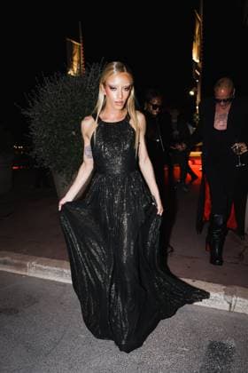 Milan, Italy: Cannes, Arrivals at the Michael Kors Party during the Festival de Cannes. Pictured: Bilal Hassani arrives Michael Kors party Milan Italy  - ZUMAp169 20240524_zea_p169_579 Copyright: xAlessandroxBremecx