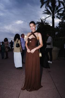 Milan, Italy: Cannes, Arrivals at the Michael Kors Party during the Festival de Cannes. In the photo: Lea Elui arrives Michael Kors party Milan Italy  - ZUMAp169 20240524_zea_p169_588 Copyright: xAlessandroxBremecx