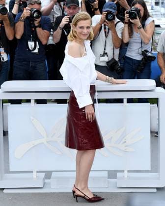 Cannes, 77th Cannes Film Festival 2024 Photocall film: Niki In the photo: Celine Sallette  Copyright: xAlbertoxTerenghix xipa-agency.nex xPoolxPhotoxEventsx03x IPA_Agency_IPA46481979