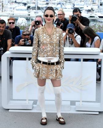 Cannes, 77th Cannes Film Festival 2024 Photocall film: Niki In the photo: Charlotte Le Bon  Copyright: xAlbertoxTerenghix xipa-agency.nex xPoolxPhotoxEventsx03x IPA_Agency_IPA46481983