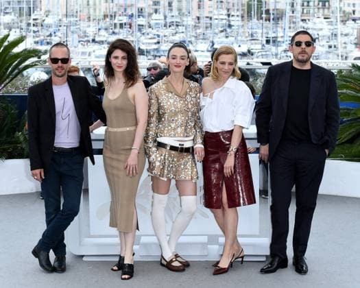 77th Cannes Film Festival 2024 Photocall film: Niki Cannes, 77th Cannes Film Festival 2024 Photocall film: Niki In the photo: Judith Chemla Celine Sallettete, Charlotte Le Bon, Damien Bonnard, John Robinson Cannes France  Copyright: xIPA ABACAx