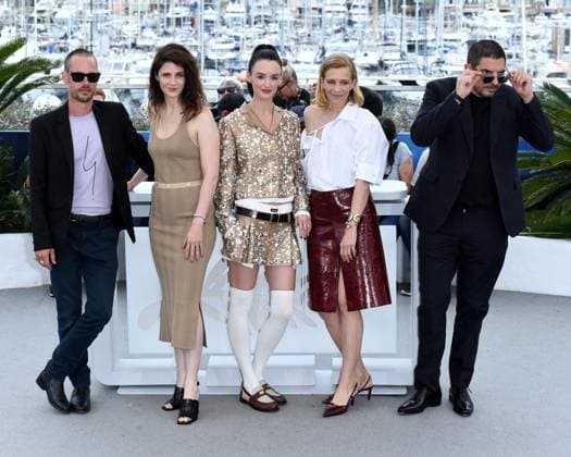 77th Cannes Film Festival 2024 Photocall film: Niki Cannes, 77th Cannes Film Festival 2024 Photocall film: Niki In the photo: Judith Chemla, Celine Sallettete, Charlotte Le Bon, Damien Bonnard, John Robinson Cannes France  Copyright: xIPA ABACAx