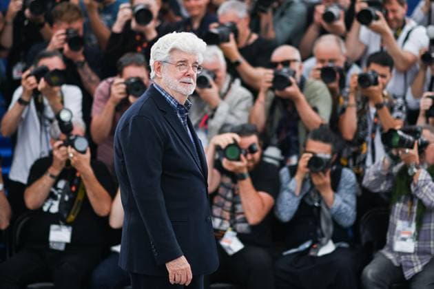 Cannes George Lucas Photocall George Lucas attending the Palme D Or D Honneur : George Lucas Photocall as part of the 77th Cannes International Film Festival in Cannes, France on May 24, 2024. Photo by Aurore Marechal ABACAPRESS.COM Cannes France  Copyright: xMarechalxAurore ABACAx