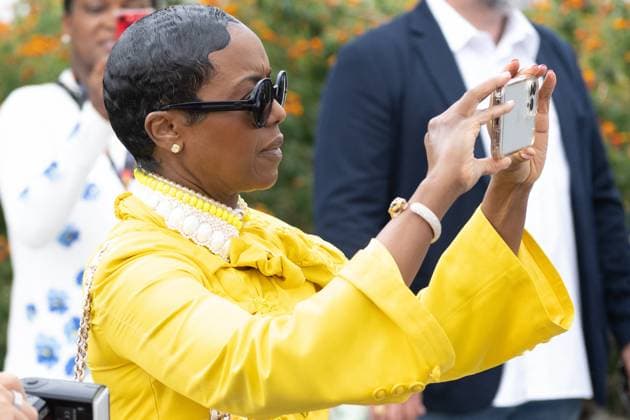 Annual Cannes Film Festival - George Lucas Photocall - Cannes DN Mellody Hobson attends the George Lucas photocall attends a photocall during the 77th annual Cannes Film Festival at Palais des Festivals on May 24, 2024 in Cannes, France. Photo by David NIVIERE ABACAPRESS.COM CANNES France  Copyright: xNivierexDavid ABACAPRESS.COMx
