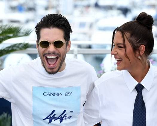 Cannes, France: Cannes, 77th Cannes Film Festival 2024 Photocall film: Ã¢â‚¬oeL Amour Ouf (Beating Hearts) In the photo: Francois Civil, Adele Exarchopoulos Cannes France  - ZUMAp169 20240524_zea_p169_700 Copyright: xAlbertoxTerenghix