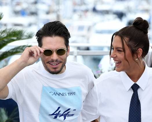 Cannes, France: Cannes, 77th Cannes Film Festival 2024 Photocall film: Ã¢â‚¬oeL Amour Ouf (Beating Hearts) In the photo: Francois Civil, Adele Exarchopoulos Cannes France  - ZUMAp169 20240524_zea_p169_701 Copyright: xAlbertoxTerenghix