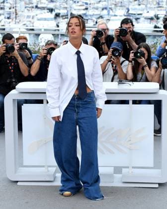 Cannes, France: Cannes, 77th Cannes Film Festival 2024 Photocall film: Ã¢â‚¬oeL Amour Ouf (Beating Hearts) In the photo: Adele Exarchopoulos Cannes France  - ZUMAp169 20240524_zea_p169_716 Copyright: xAlbertoxTerenghix