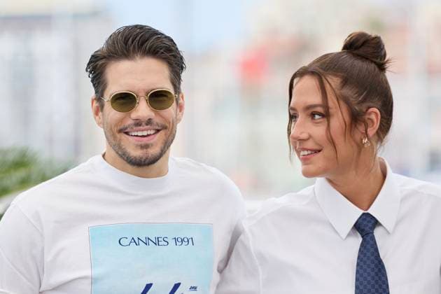 Photocall of the movie LAmour Ouf Beating Hearts CompÃ tition during the 77th Cannes International Film Festival Francois Civil et Adele Exarchopoulos Photocall of the movie LAmour Ouf Beating Hearts CompÃ tition during the 77th Cannes International Film Festival May 14 25, 2024 , May 24, 2024 Moreau Jacovides Bestimage Photocall of the movie LAmour Ouf Beating Hearts Competition during the 77th Cannes International Film Festival May 14 25, 2024 , May 24, 2024 Cannes France  Copyright: xJACOVIDES-MOREAUx xBESTIMAGExJACOVIDES-MOREAUx xBESTIMAGEx