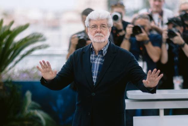 77eme Festival International du Film de Cannes Photocall by George Lucas 77th Cannes International Film Festival Photocall by George Lucas 305479 2024 05 24 Alpes Maritimes Cannes France Lucas, George  Copyright: xTerencexBaelenx STAR_305479_008