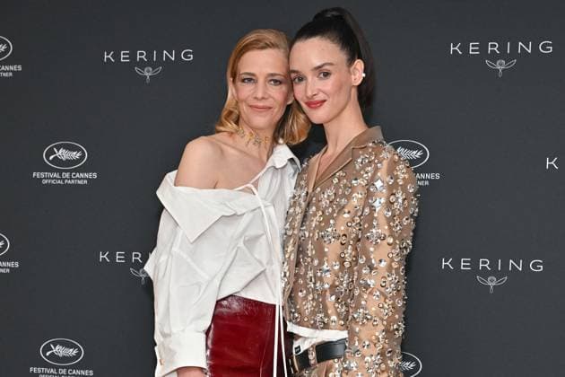 Cannes 2024 Kering Women In Motion Talk Celine Sallette And Charlotte Le Bon Celine Sallette, Charlotte Le Bon at Kering Women In Motion Talk during the 77th Cannes Film Festival in Cannes, France on May 24, 2024. Photo by Julien Reynaud APS-Medias ABACAPRESS.COM Cannes France  Copyright: xReynaudxJulien APS-Medias ABACAx