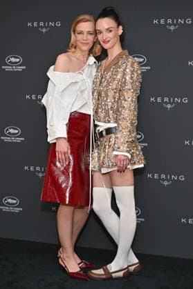 Cannes 2024 Kering Women In Motion Talk Celine Sallette And Charlotte Le Bon Celine Sallette, Charlotte Le Bon at Kering Women In Motion Talk during the 77th Cannes Film Festival in Cannes, France on May 24, 2024. Photo by Julien Reynaud APS-Medias ABACAPRESS.COM Cannes France  Copyright: xReynaudxJulien APS-Medias ABACAx