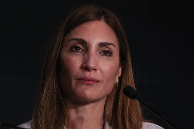 Cannes L Amour Ouf Press Conference DB Audrey Diwan attends the L Amour Ouf press conference at the 77th annual Cannes Film Festival at Palais des Festivals on May 24, 2024 in Cannes, France. Photo by David Boyer ABACAPRESS.COM Cannes France  Copyright: xBoyerxDavid ABACAx