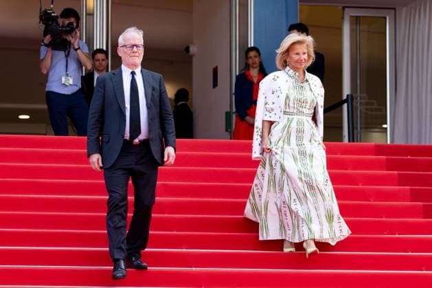 M MontÃ e des marches du film Â The seed of the sacred fig Â lors du 77eme Festival International du Film de Cannes Thierry FrÃ maux, dÃ lÃ guÃ gÃ nÃ ral du festival de Cannes, Iris Knobloch, prÃ sidente du festival de Cannes MontÃ e des marches du film Â The seed of the sacred fig Â lors du 77eme Festival International du Film de Cannes, au Palais des Festivals Ã Cannes On may 24th 2024 Jacovides Moreau Bestimage Red carpet of the movie Â The seed of the sacred fig Â during the 77th Cannes International Film Festival at the Palais des Festivals in Cannes, France On may 24th 2024 Cannes France  Copyright: xJACOVIDES-MOREAUx xBESTIMAGExJACOVIDES-MOREAUx xBESTIMAGEx