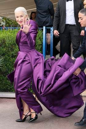 Cannes - Helen Mirren At The Martinez Helen Mirren is spotted at Hotel Martinez during 77th Film Festival of Cannes, on May 24, 2024 in Cannes, France. Photo by Marco Piovanotto ABACAPRESS.COM Cannes France  Copyright: xPiovanottoxMarco ABACAx